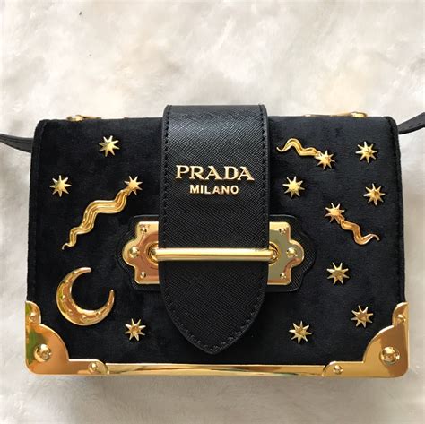 prada cahier astrology bag replica|prada bag false.